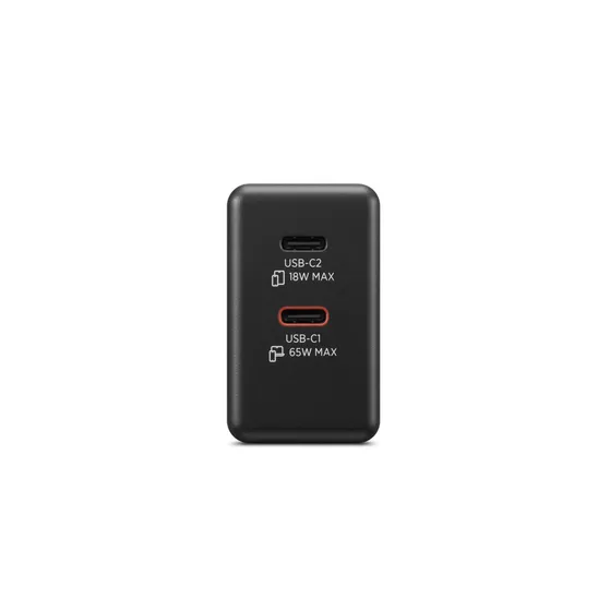 Lenovo Dual USB-C 65W GaN Power Adapter