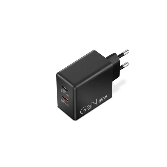 Lenovo Dual USB-C 65W GaN Power Adapter