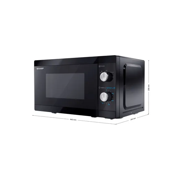 Sharp YC-MS01E-B Zwart