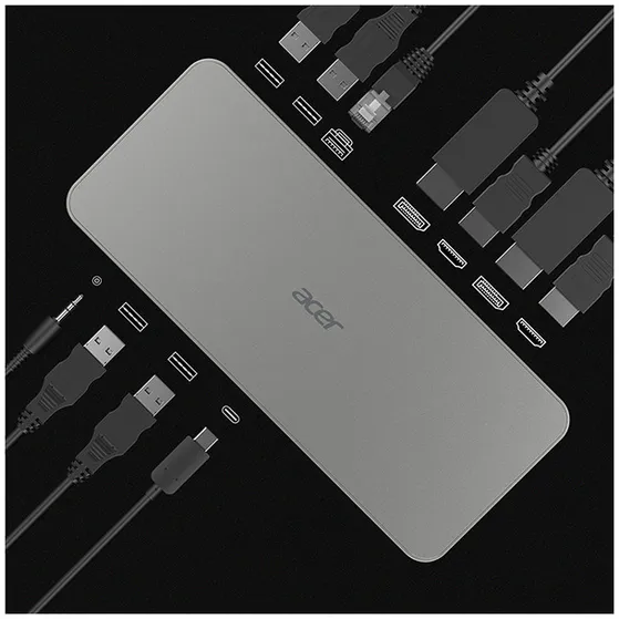 Acer USB Type-C Dock II D501  ADK021  Certified by Works With Chromebook