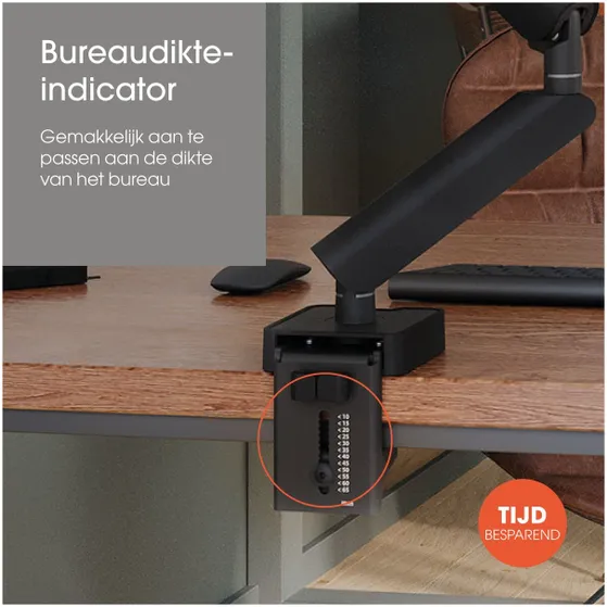 Vogels MOMO 2137 MONITOR MOUNT MOTION Zwart