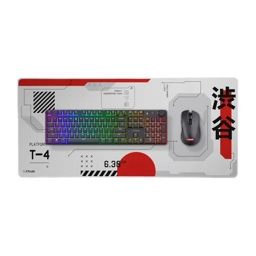 Trust GXT759 XXL muismat Wit