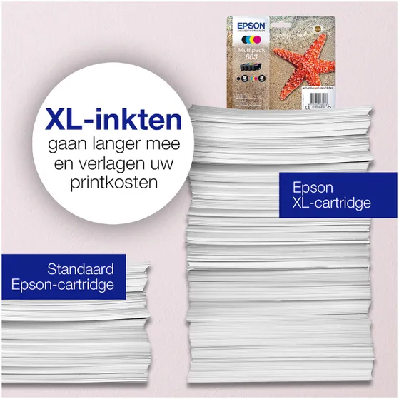 Epson 603XL Cartridge Zwart