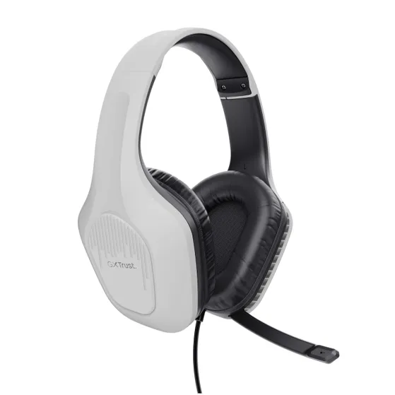 Trust GXT 415 Zirox Over-ear gamingheadset Wit