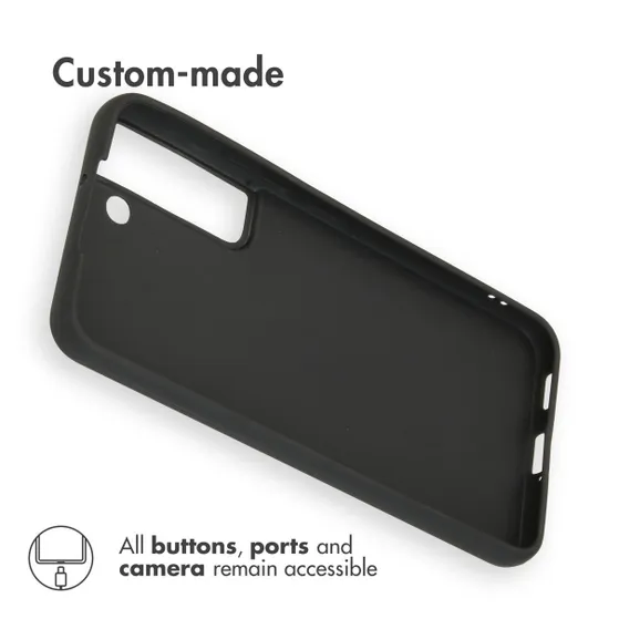 Accezz Color Backcover Samsung Galaxy S22 Zwart