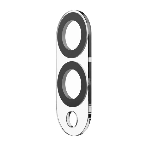 Hama Camerabescherming Cam Protect voor Samsung Galaxy S25 Edge st.+ krasvast Transparant