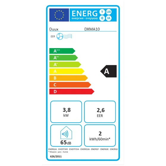 Duux DXMA10 North Smart Mobile 14.000 BTU Grijs/zwart
