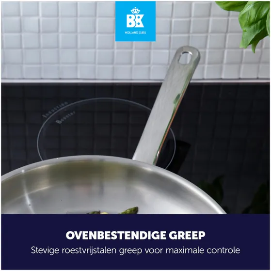 BK Bright rvs koekenpan 24cm (CC005745-001)