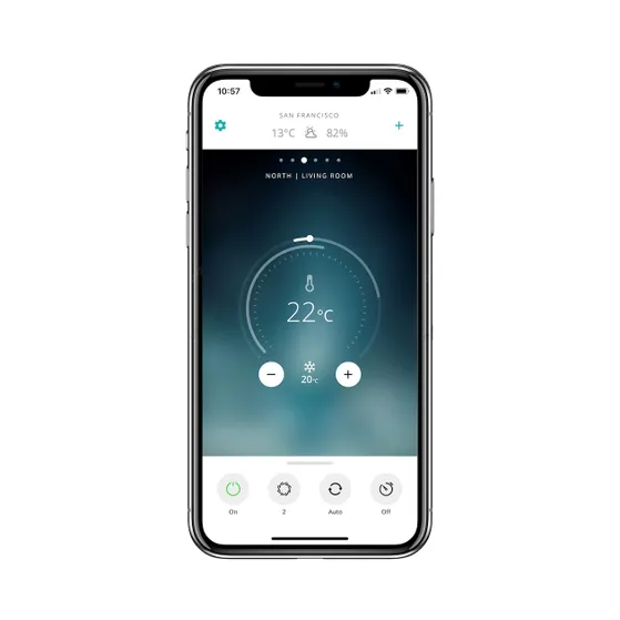 Duux DXMA13 North Smart Mobile 18000BTU Wit/zwart