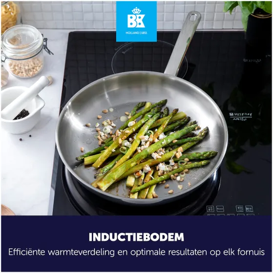 BK Bright rvs koekenpan 28cm (CC005746-001)