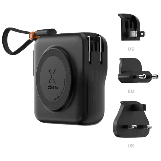 Xtorm TravelPro 3in1 Power Pack 30W 10000mAh Zwart