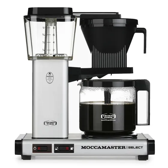 Moccamaster KBG SELECT Mat zilver