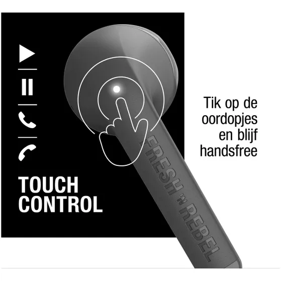 Fresh n Rebel Twins Core Grijs