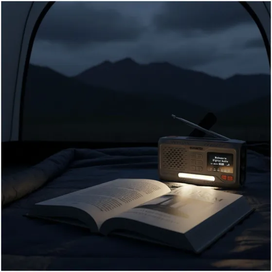 Marmitek RESQ 100 Noodradio Grijs