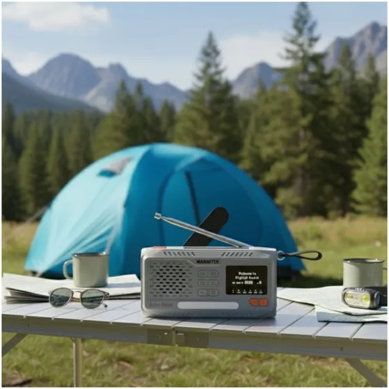 Marmitek RESQ 100 Noodradio Grijs