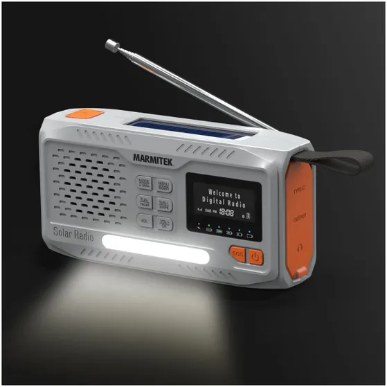 Marmitek RESQ 100 Noodradio Grijs