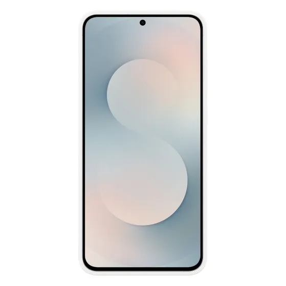 Samsung Silicone Case voor Galaxy S25 FE Wit