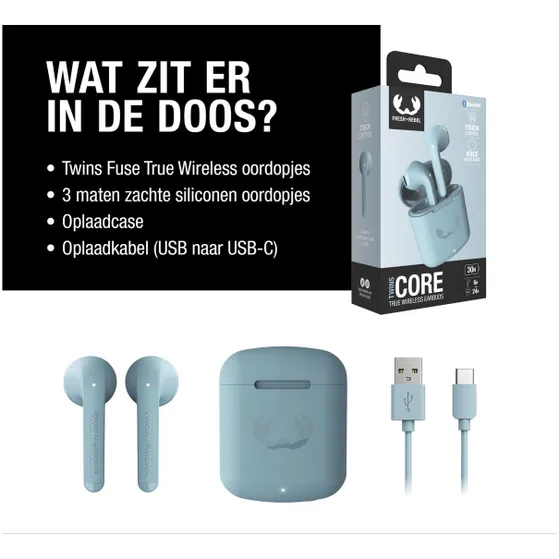 Fresh n Rebel Twins Core Blauw