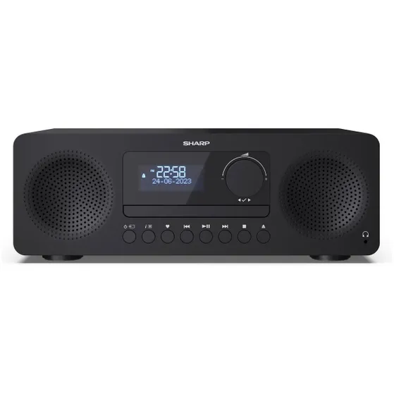 Sharp XL-B720D (BK) Zwart