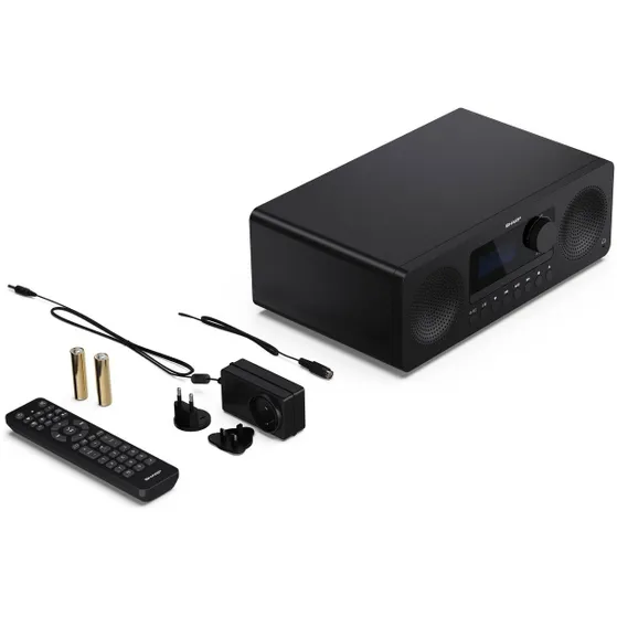 Sharp XL-B720D (BK) Zwart