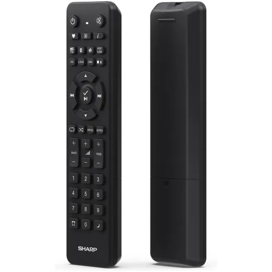 Sharp XL-B720D (BK) Zwart