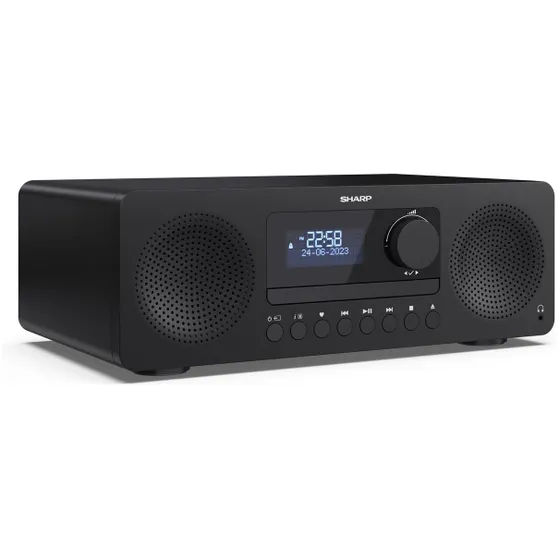 Sharp XL-B720D (BK) Zwart