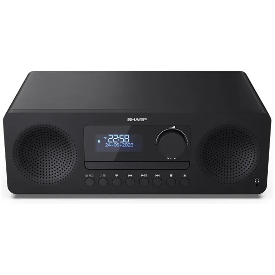 Sharp XL-B720D (BK) Zwart