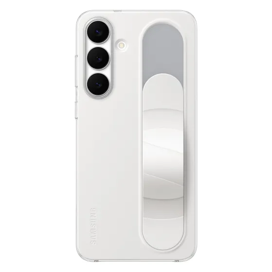Samsung Standing Grip Case voor Galaxy S25 FE Wit