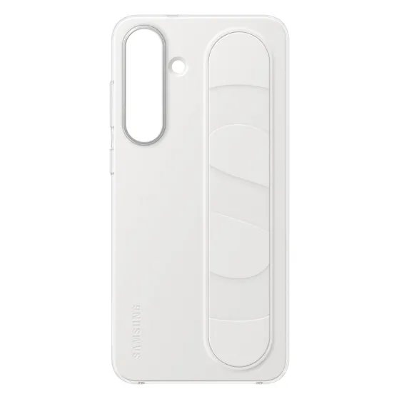 Samsung Standing Grip Case voor Galaxy S25 FE Wit