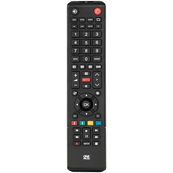 OneForAll URC1919 Vervangende afstandsbed. - TOSHIBA Zwart