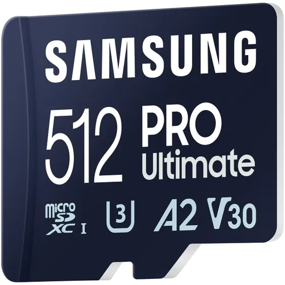 Samsung Pro Ultimate 512GB + SD-adapter