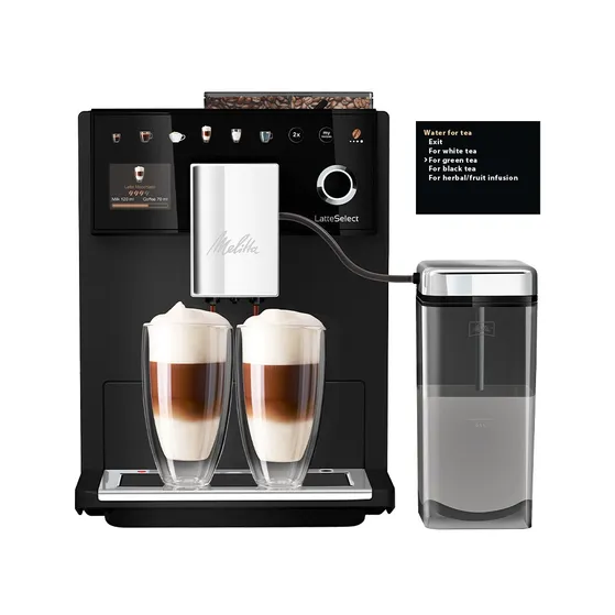 Melitta Latte Select F630-212 Zwart