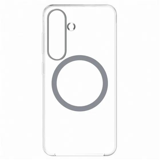 Samsung Galaxy S25 Clear Magnet Case Transparant