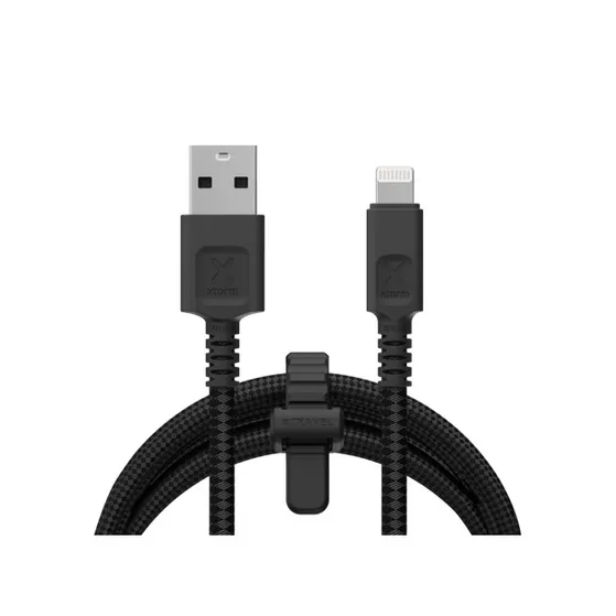Xtorm Next Gen USB-A/Lightning kabel 3m Zwart