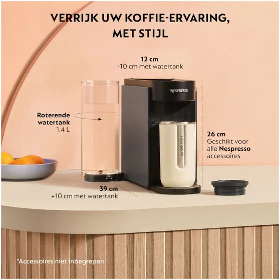 DeLonghi Nespresso Vertuo Up ENV200.GY Grijs