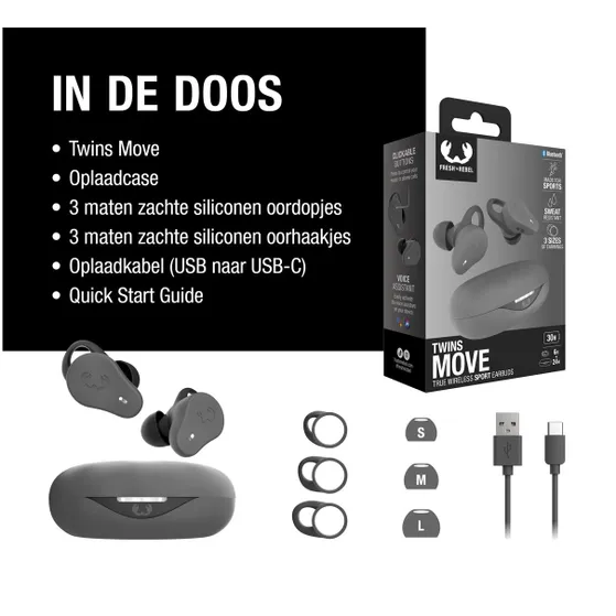 Fresh n Rebel Twins Move Grijs