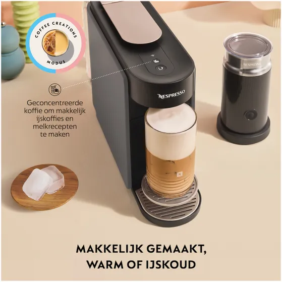 DeLonghi Nespresso Vertuo Up ENV200.GYAE met melkschuimer Grijs