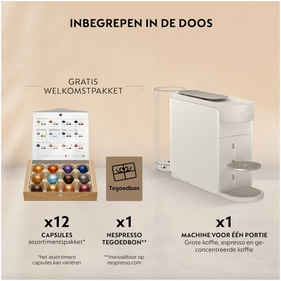 DeLonghi Nespresso Vertuo Up ENV200.W Wit