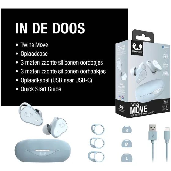 Fresh n Rebel Twins Move Blauw