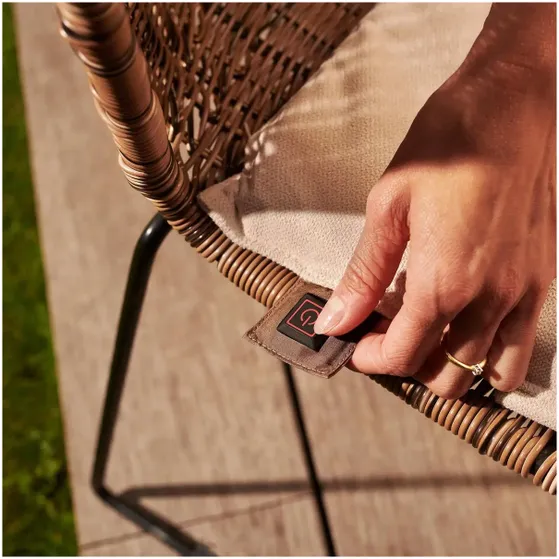 Duux Mellow Chair Pad (40 x 40) Beige