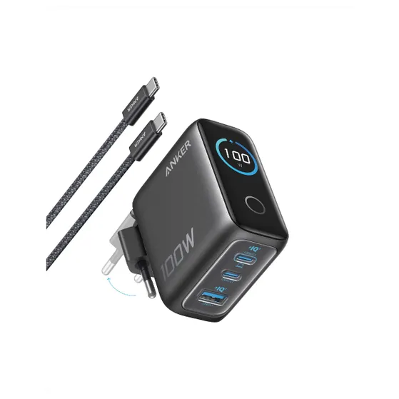 Anker Wired charger (100W) 2C1A with display