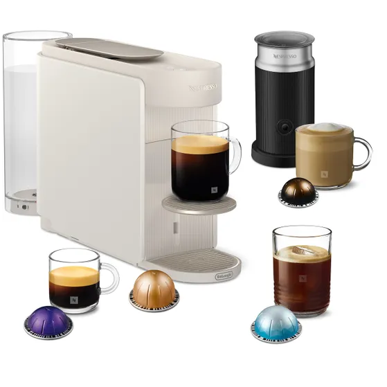 DeLonghi Nespresso Vertuo Up ENV200.WAE met melkschuimer Wit