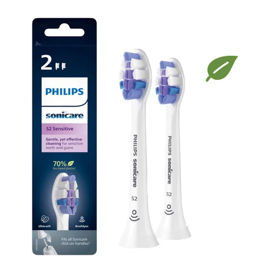 Philips Tandenborstelset / S2 Sensitive, 2 stuks / Sonicare