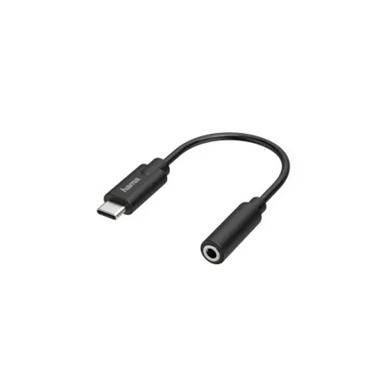 Hama Audio-adapter, USB-C-stekker - 3,5-mm-jack-aansluiting, stereo
