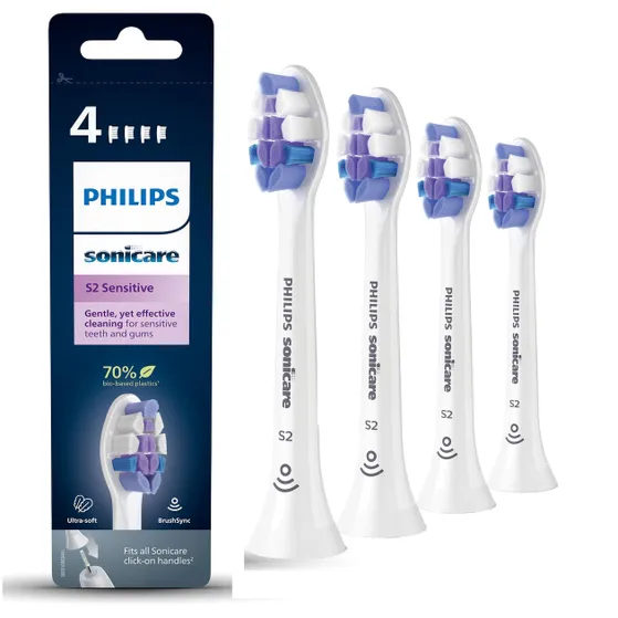 Philips Tandenborstelset / S2 Sensitive, 4 stuks / Sonicare
