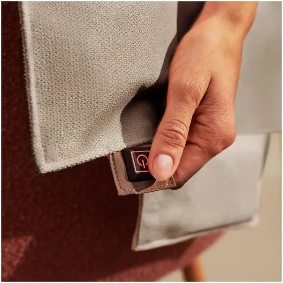 Duux Mellow Long Chair Pad (40 x 110) Grijs