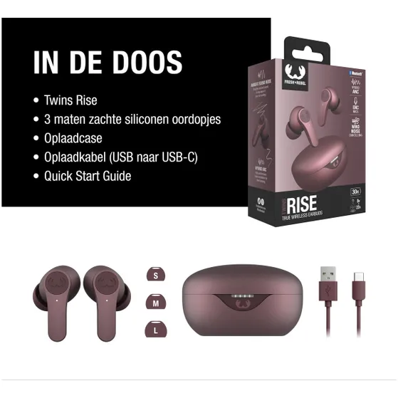 Fresh n Rebel Twins Rise Paars