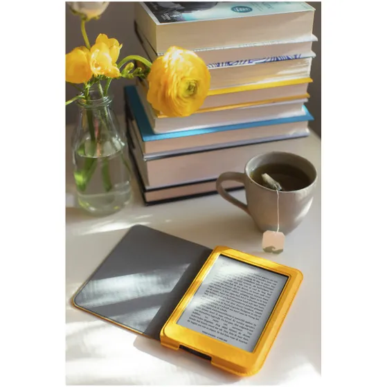 Kobo Nia Sleepcover Geel