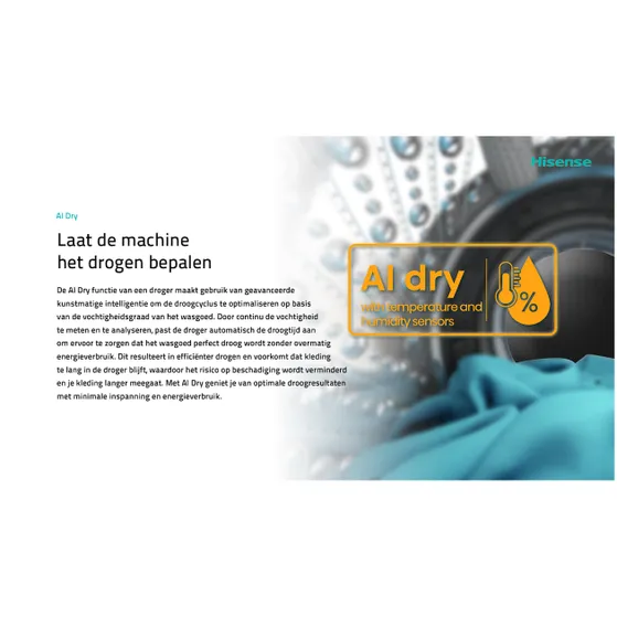 Hisense DH7S107BB Zwart