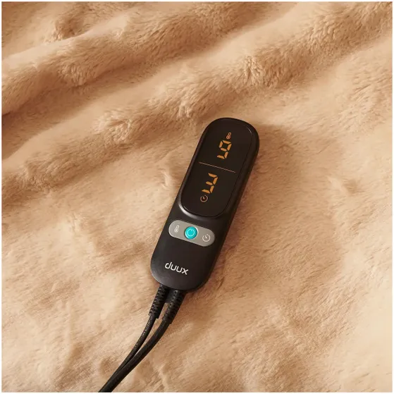 Duux Yentl Overblanket Bubble Rabbit Faux Fur (200x 2000) Beige